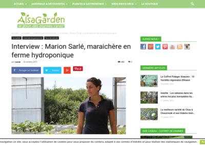 Alsa Garden Les Sourciers Interview