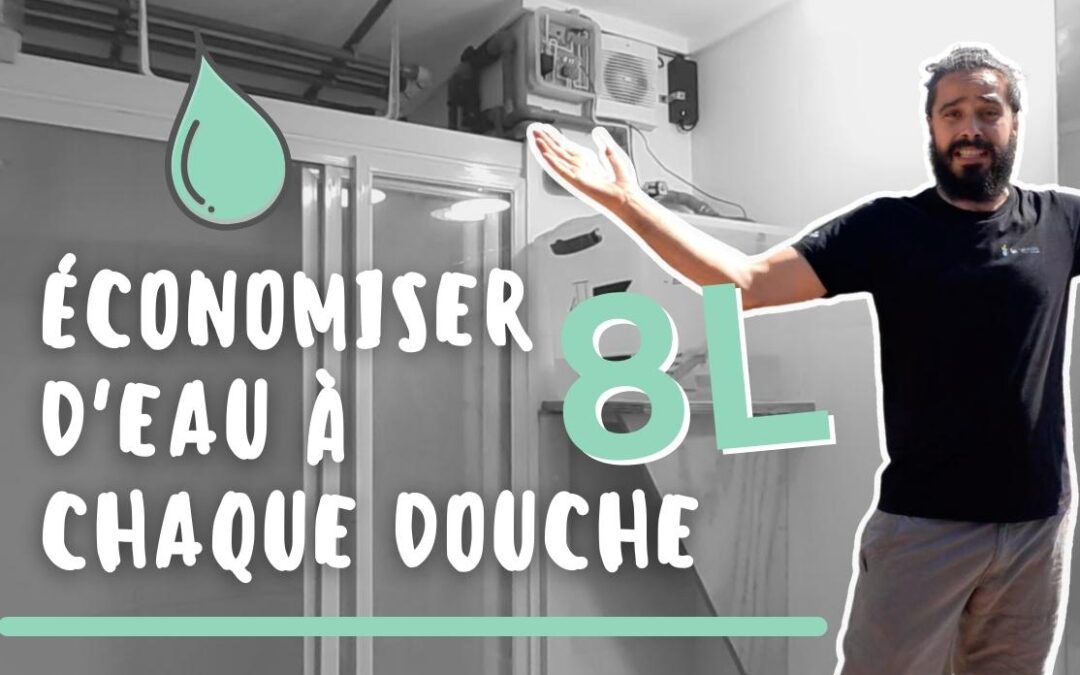 Tuto Bricolage – Récupère l’eau de la douche pour alimenter la chasse d’eau